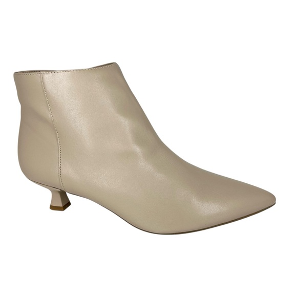 LifeStride Maya Kitten Heel Dress Booties Taupe Size 10W - Picture 1 of 10